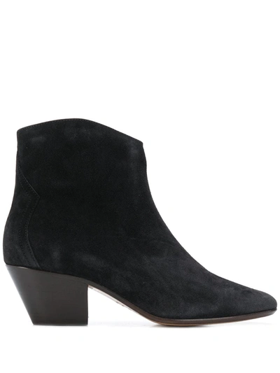 Shop Isabel Marant Dacken 50mm Boots In Black