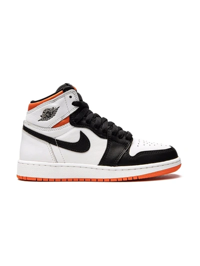 Jordan Air  1 Retro High Og "electro Orange" Sneakers In White