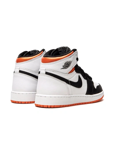 Jordan Air  1 Retro High Og "electro Orange" Sneakers In White