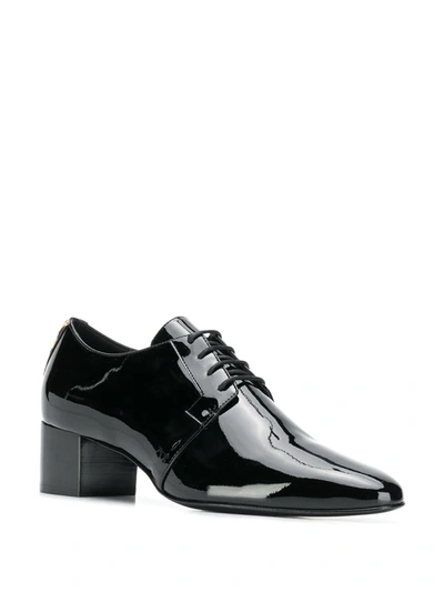 Shop Giuseppe Zanotti Varnished Finish Shoes In Black