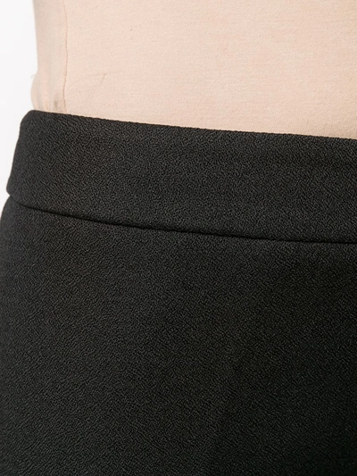 Shop Giambattista Valli Flared Style Trousers In Black