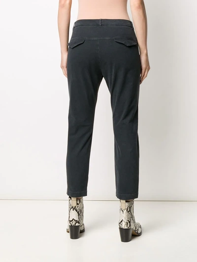 Shop Nili Lotan Tel Aviv Slim-fit Trousers In Grey