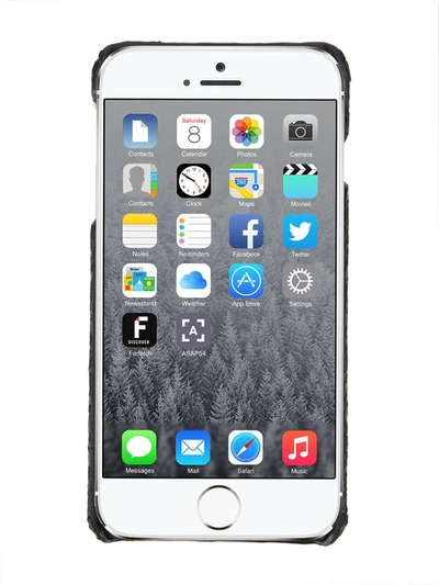 Rick Owens Iphone 6/6s Leather Case In Black