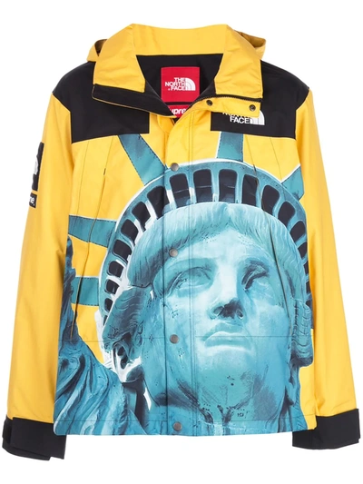 Wool jacket Supreme x The North Face Yellow size M International