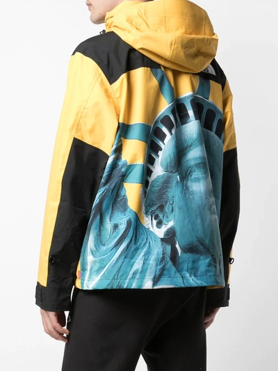 Supreme x north face yellow jacket hot sale
