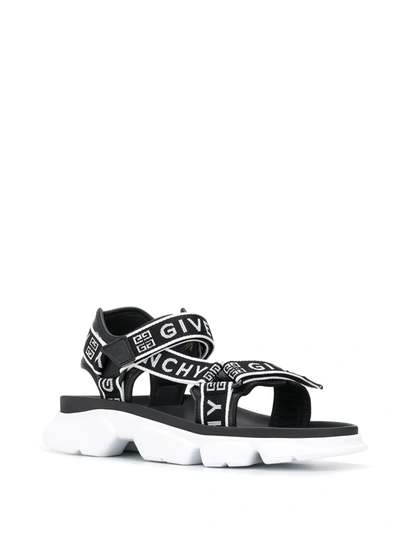 Shop Givenchy Jaw Sandals In Black