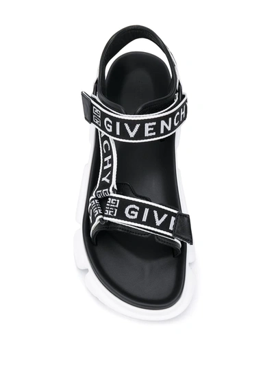 GIVENCHY JAW SANDALS - 黑色