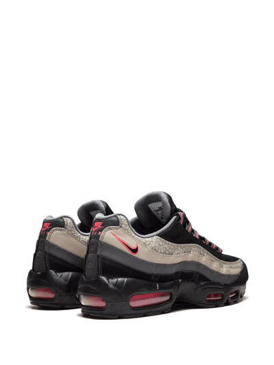 Shop Nike Air Max 95 Prm Sneakers In Black