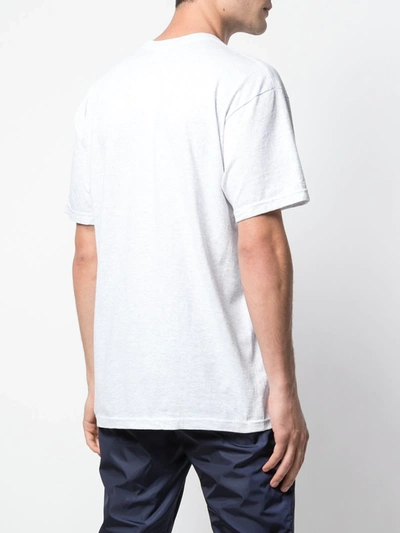 Shop Supreme Bible-print T-shirt In Grey