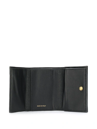 Shop Marni Rectangular Wallet In Black