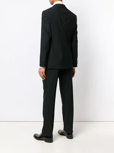 Shop Giorgio Armani Classic Two-piece Suit In Black