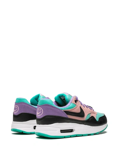 Shop Nike Air Max 1 "have A  Day" Sneakers In Green