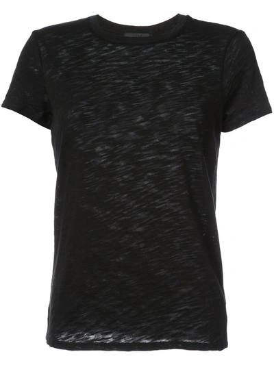 Shop Atm Anthony Thomas Melillo Classic Crew Neck T-shirt In Black