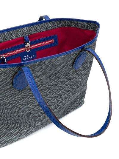 Shop Delage Lulu Jm Tote Bag In Blue