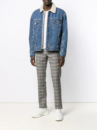 Sandro Clash Linen Tee In White