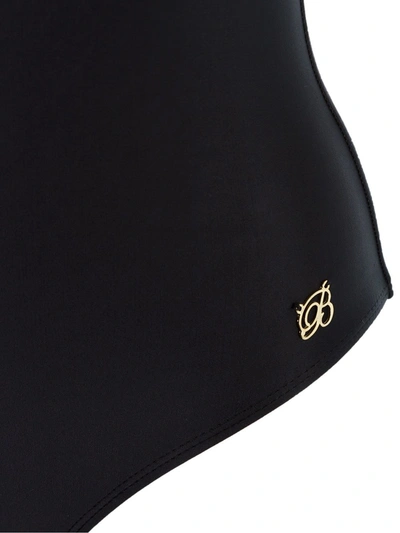Brigitte One Shoulder Swimsuit In Black