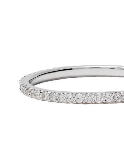 Shop White Bird 18kt Gold Diamond Solange Ring In White Gold