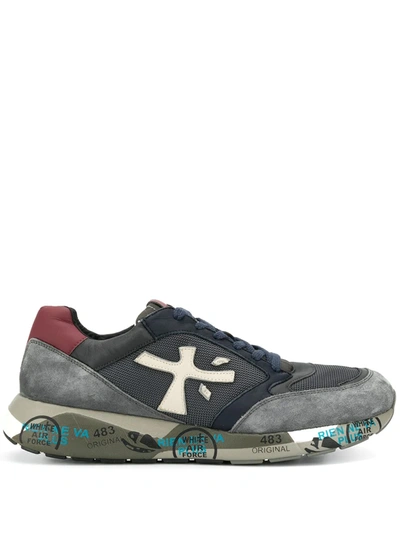 Shop Premiata Zaczac Sneakers In Grey