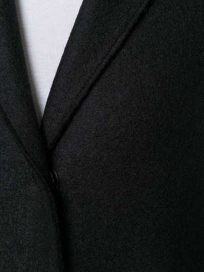 HARRIS WHARF LONDON 蠶繭設計大衣 - 黑色