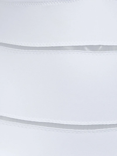 Amir Slama Halterneck Swimsuit In White