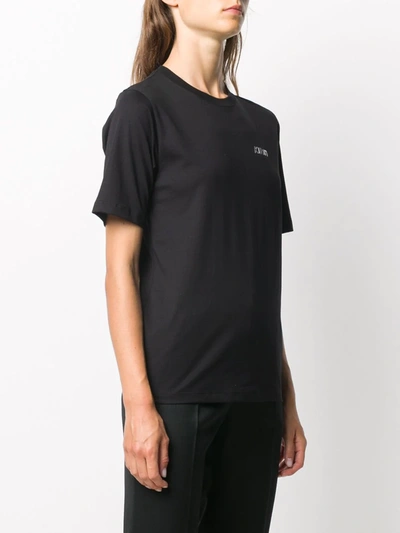 Shop Kirin Logo T-shirt In Black