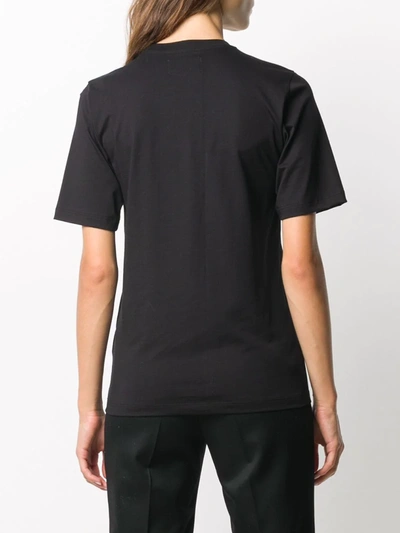 Shop Kirin Logo T-shirt In Black