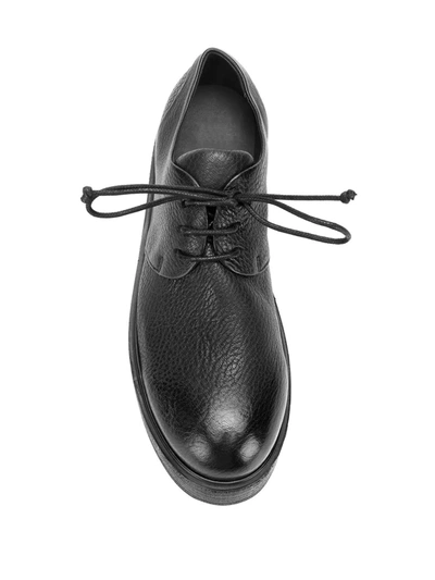 Shop Marsèll Platfrom Lace-up Shoes In Black