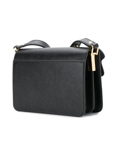 Shop Marni Mini Trunk Bag In Black