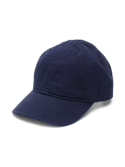Shop Lacoste Baseball Cap In Blue