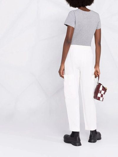 Dorothee Schumacher Classic Cotton-jersey T-shirt In Grey