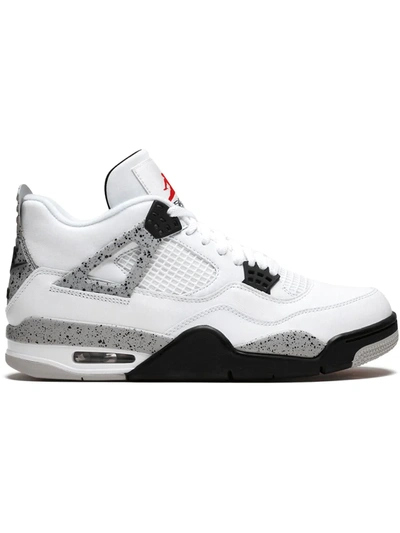 Shop Jordan Air  4 Retro Og "white Cement" Sneakers