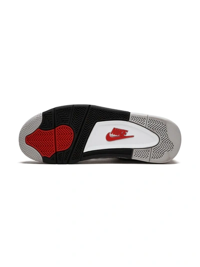 Jordan Air  4 Retro "white Cement" Sneakers In Multi