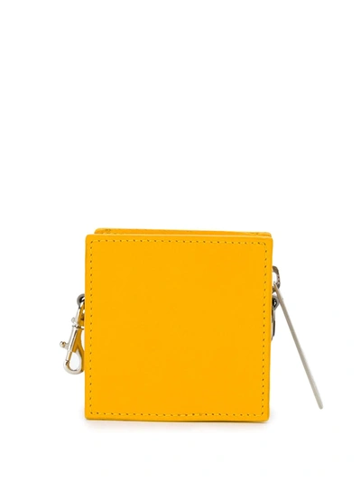 A-COLD-WALL* ZIP AROUND WALLET - 黄色