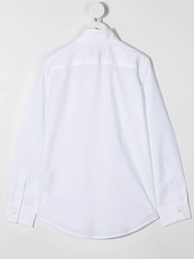 Shop Dsquared2 White Cotton Shirt