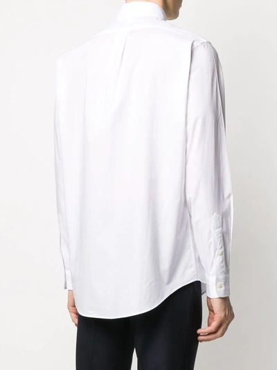 Polo Ralph Lauren Classic Pony Logo Oxford Shirt In White