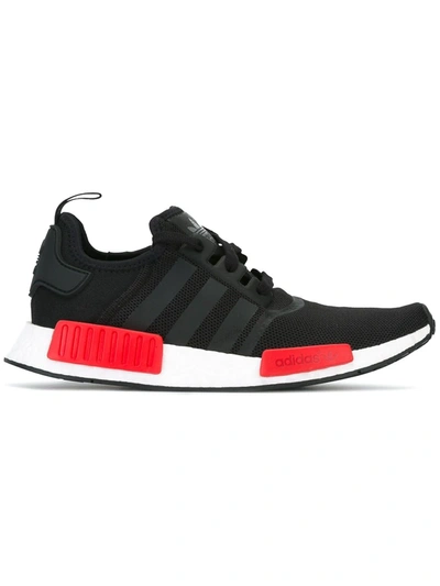 Shop Adidas Originals Nmd_r1 "bred Pack" Sneakers In Black