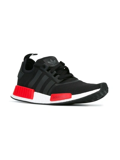 Adidas Originals Nmd_r1 "bred Pack" Sneakers In Black