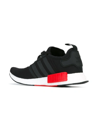 Adidas Originals Nmd_r1 "bred Pack" Sneakers In Black