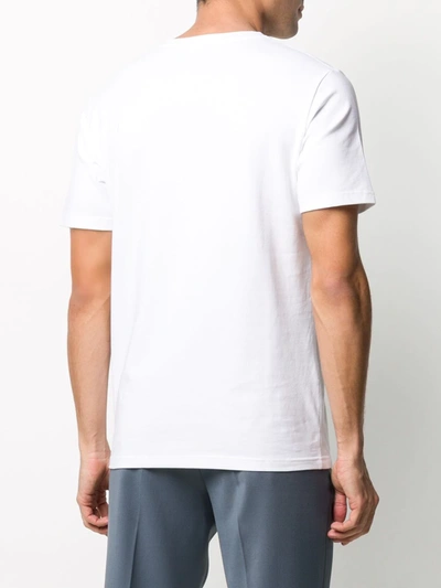 Shop Filippa K V-neck T-shirt In White