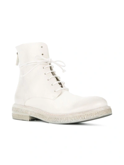 Marsèll White Parrucca Boots In White