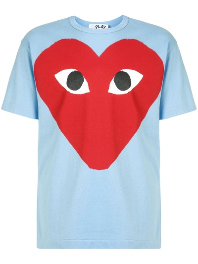 cdg big heart tee