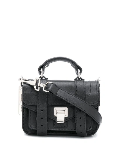 Shop Proenza Schouler Ps1 Micro Bag In Black
