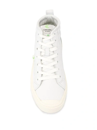 Shop Cariuma Oca High-top Sneakers In White