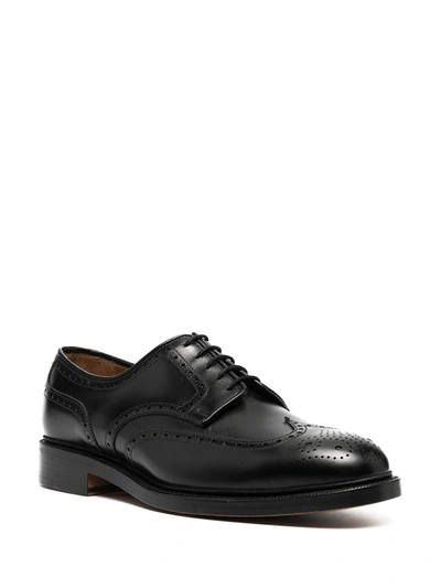 Shop Polo Ralph Lauren Brenton Wingtip Shoes In Black