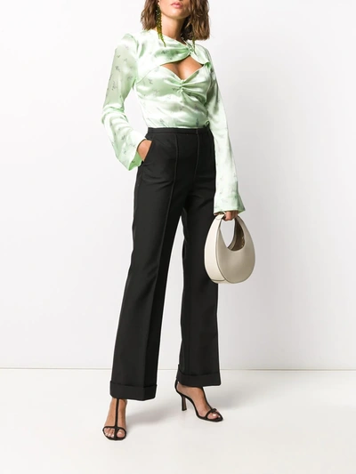 Philosophy Di Lorenzo Serafini High-waisted Trousers In Black