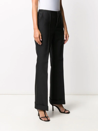 Philosophy Di Lorenzo Serafini High-waisted Trousers In Black