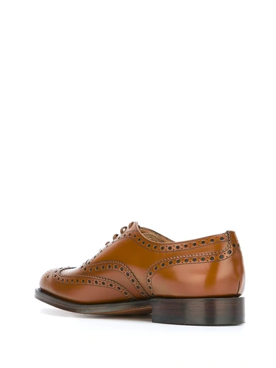 Shop Church's Burwood Oxford Brogues In Brown