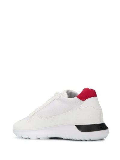 Shop Hogan Interactive³ Chunky Sole Sneakers In White