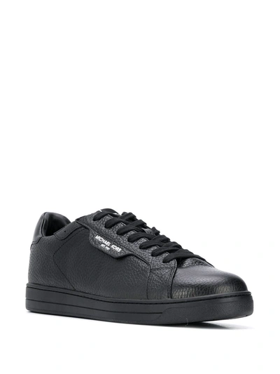 Shop Michael Kors Keating Low-top Sneakers In Black