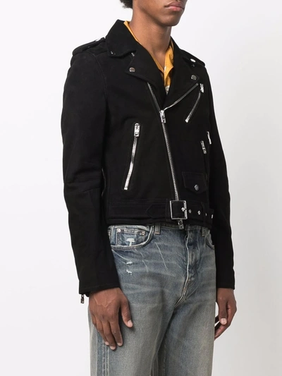 LEATHER BIKER JACKET